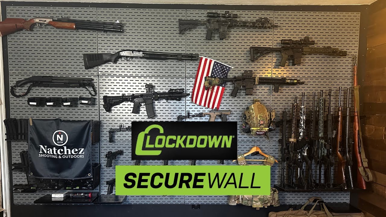 Обзор оружейной стены Lockdown SecureWall — лучшая оружейная стена!