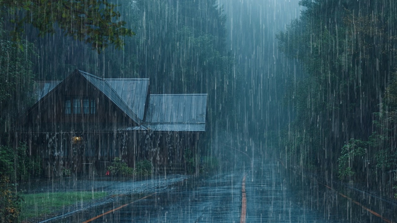 Rainy Everyday | Rain Sounds for Sleeping – Cozy Rain for Stress Relief & Deep Relaxation