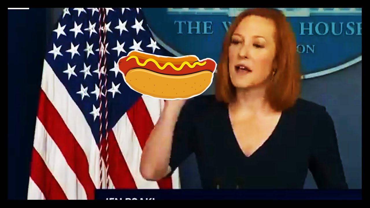 Jen Psaki Spars With Fox News' Peter Doocy Over Hot Dogs