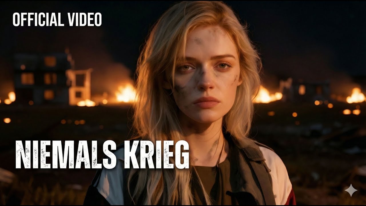NIEMALS KRIEG – Friedenssong | Antikriegslied über Hoffnung, Ukraine & die nächste Generation