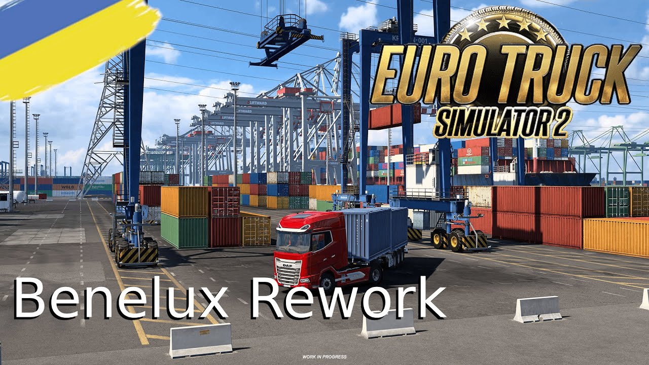 Benelux Rework Нові деталі великого оновлення ETS2