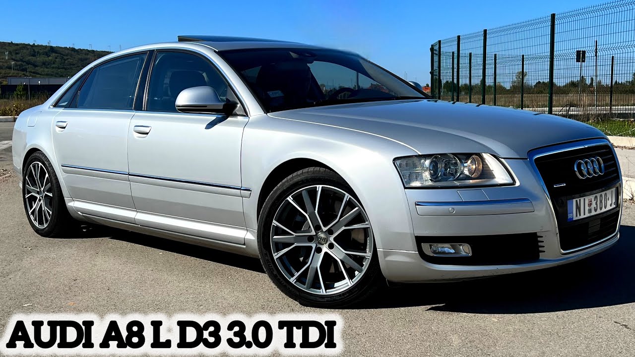 AUDI A8 L D3 3.0 TDI - Automobil koji je podigao standarde u automobilskoj industriji 🛞