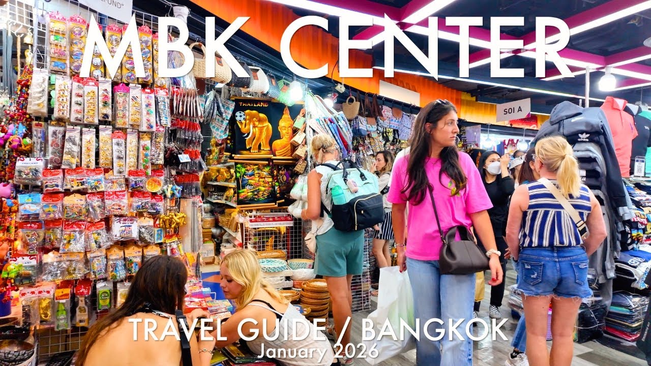 Inside MBK Center – Shopping Street, Souvenirs & Food Court / January 2026