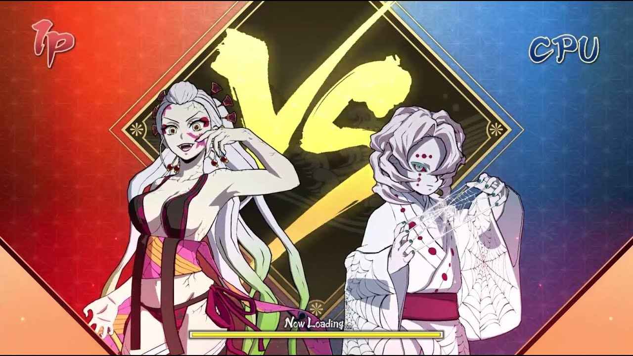 Daki Vs. Rui - VERY HARD CPU - Demon Slayer Hinokami Chronicles