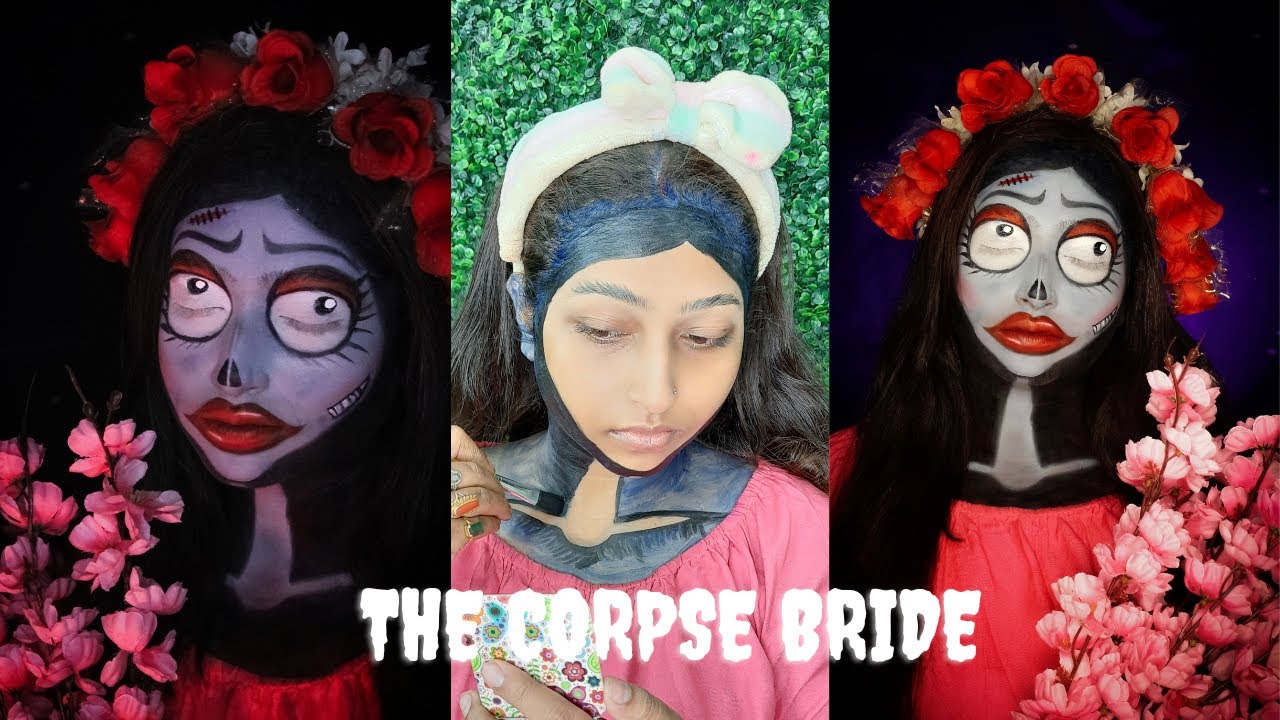 THE CORPSE BRIDE (Emily) - HALLOWEEN MAKEUP TUTORIAL 2021