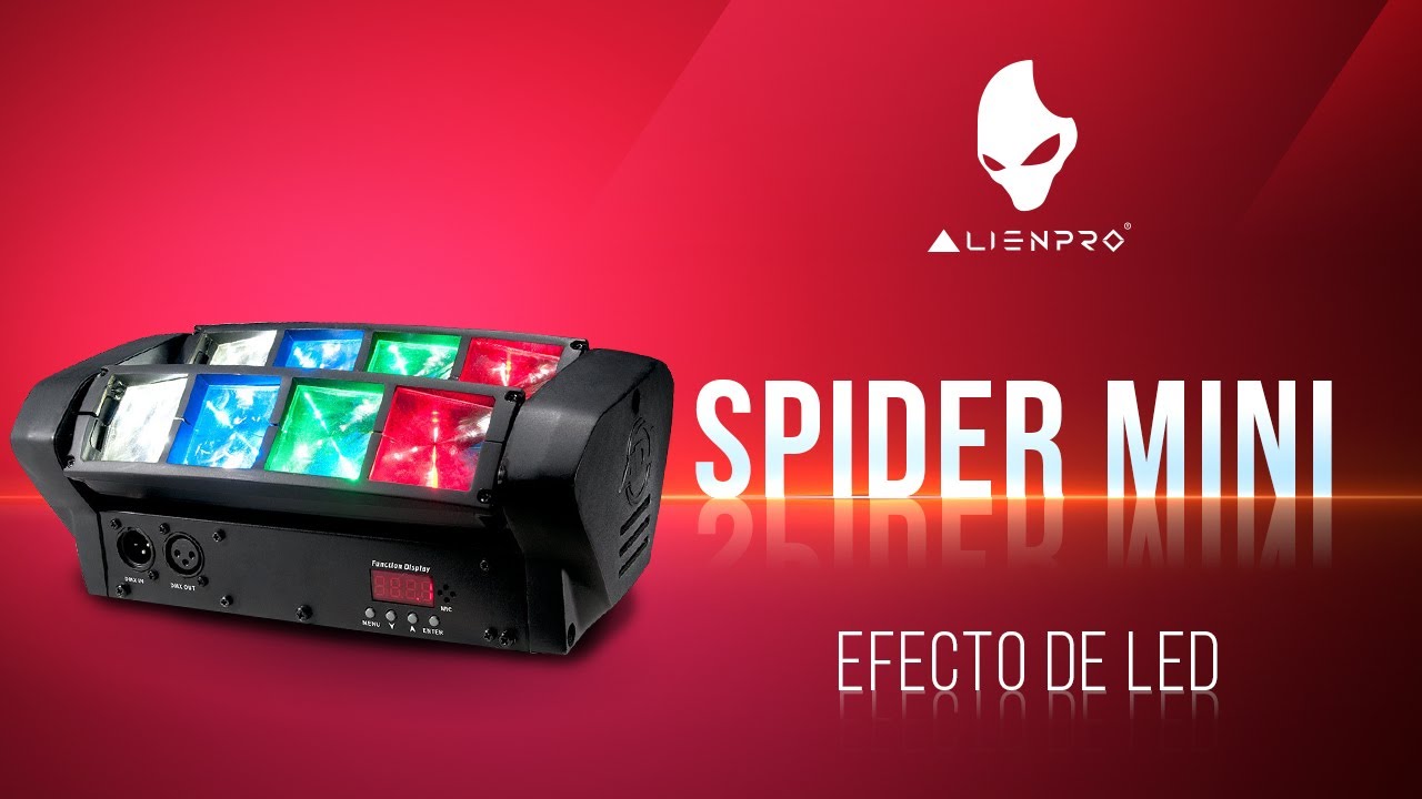 SPIDER MINI - Efecto de LED