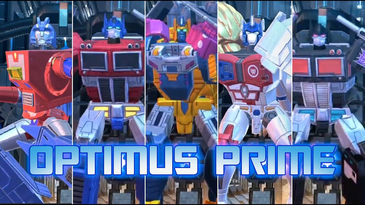 Transformers Earth Wars All Optimus!