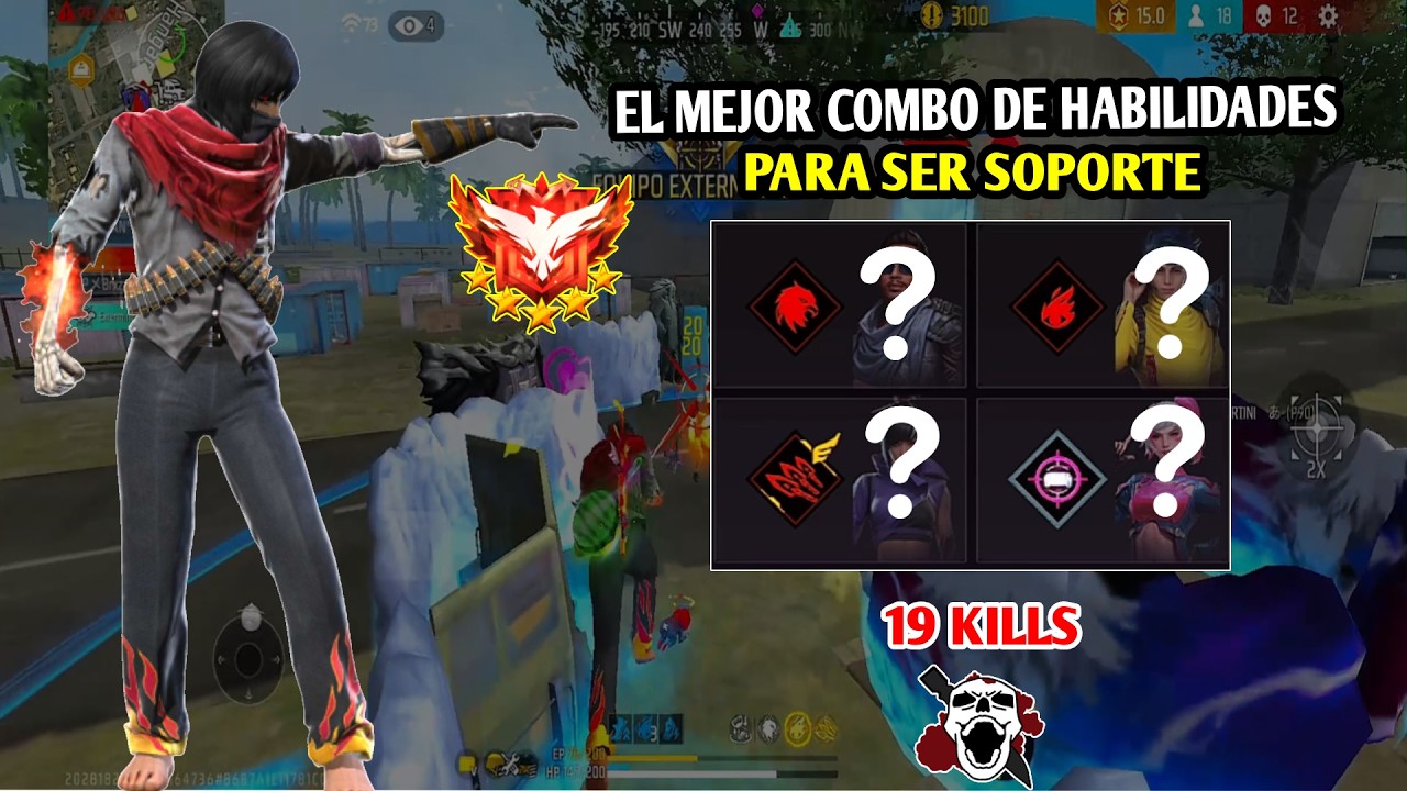 El mejor COMBO de HABILIDADES para ser SOPORTE a tu ESCUADRA !! TIPS Y CONSEJOS - BabaYaga
