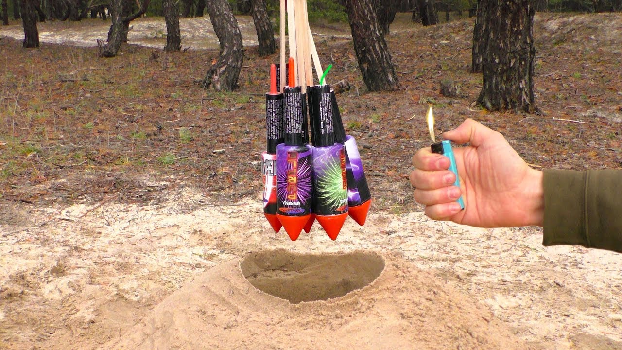 Эксперимент: XXL Ракеты Под Землей