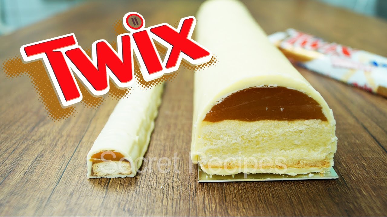 Огромный белый Твикс. Как сделать Twix белый шоколад | Giant white Twix