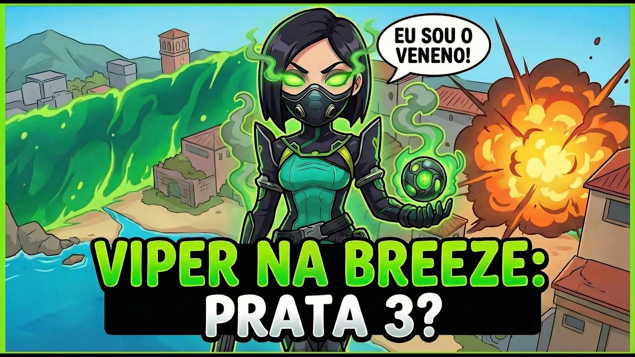 Viper na Breeze | Prata 3 | Valorant Ranked