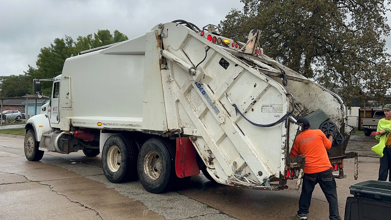 OFS Solid Waste Services: Pete Loadmaster Excel Rear Loader Garbage Truck!