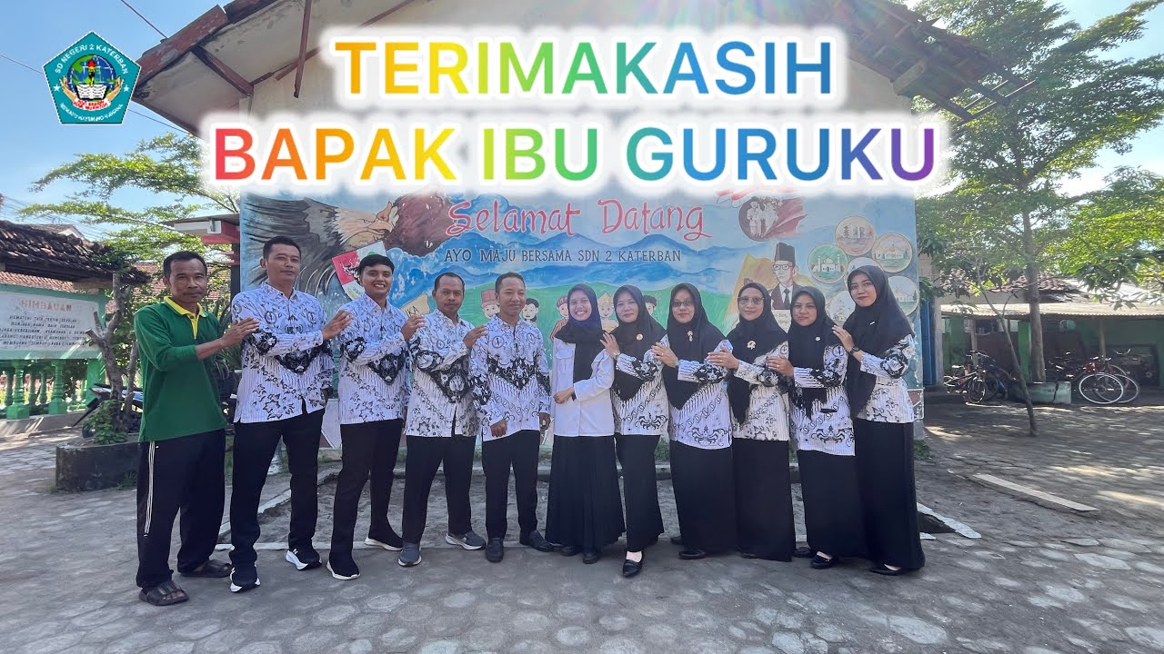 UCAPAN TERIMAKASIH UNTUK BAPAK IBU GURU TERCINTA ❤️