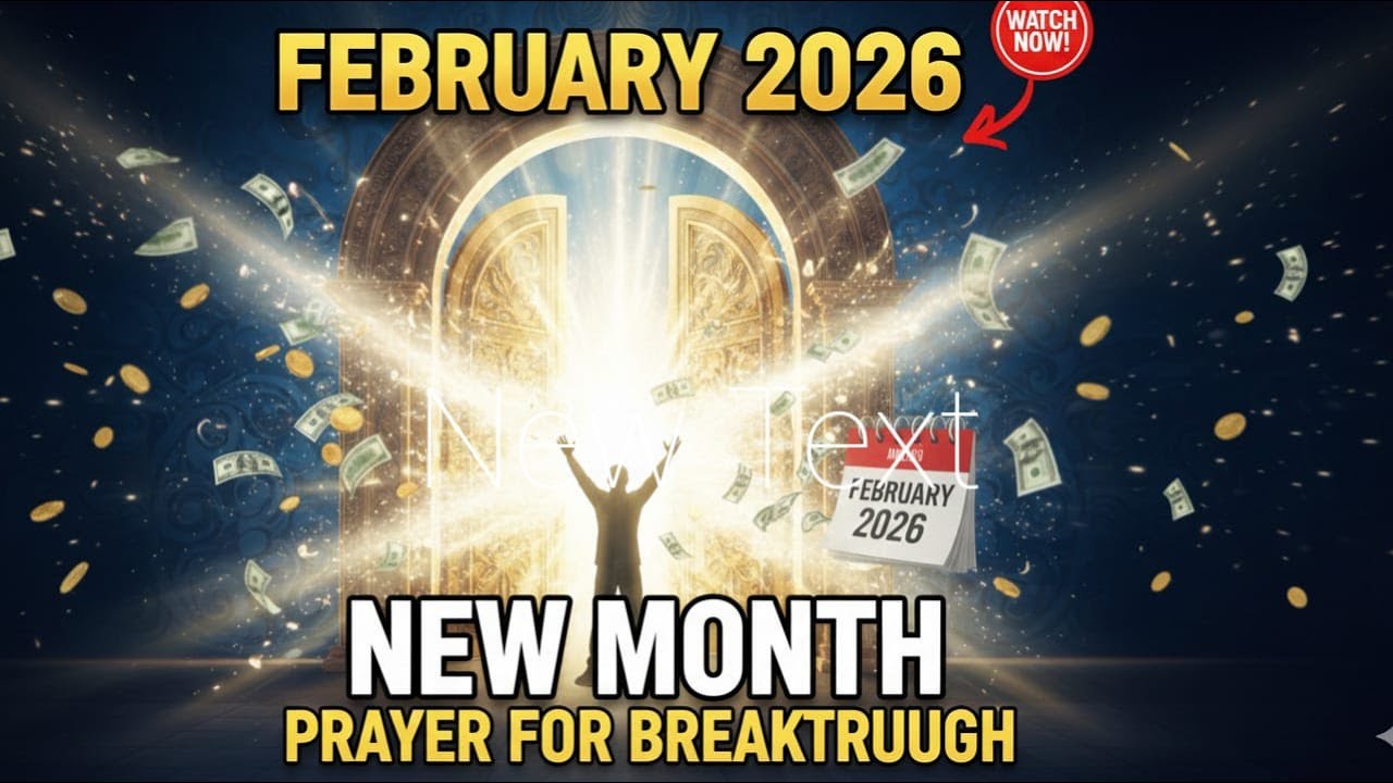 FEBRUARY 2026 New Month prayer for breakthrough