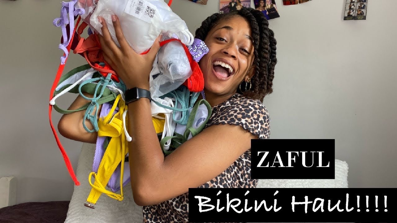 ZAFUL TRY ON BIKINI HAUL || Affordable bathing suits