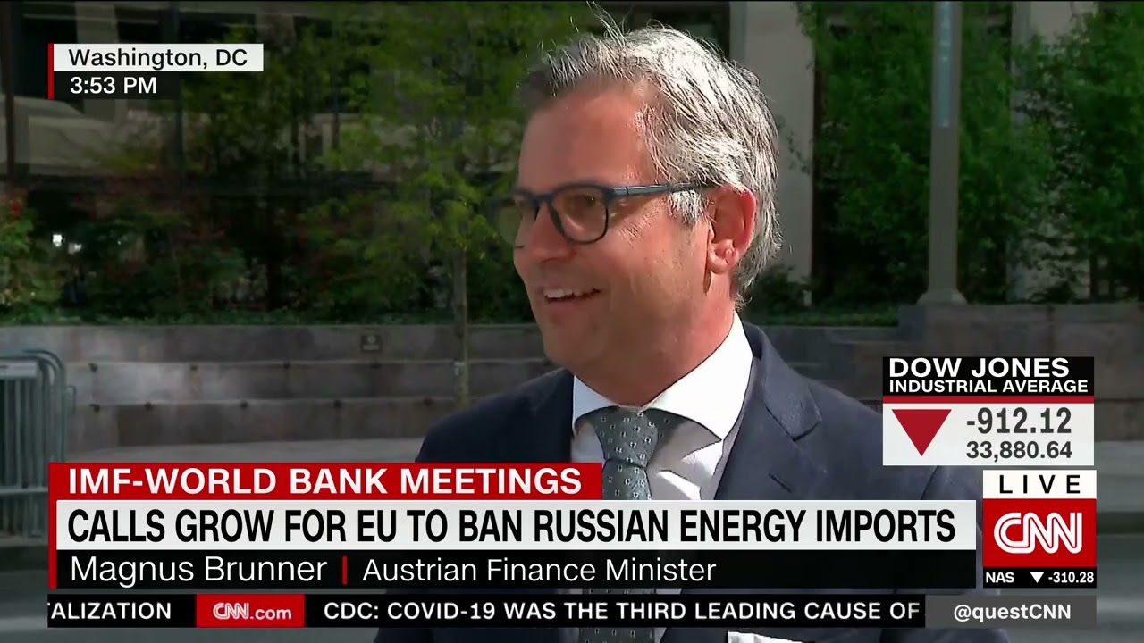 Austrian Finance Minister discusses Austria's reliance on Russian energy