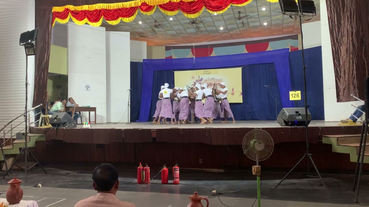 GVHSS Kalpetta #kolkali (HSS) A grade Kerala State school kalolsavam 2022-23 (#wayanad)