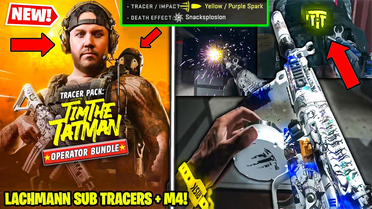 MW2 SNACKS EFFECT 🌮🍩 NEW Tracer Pack TIMTHETATMAN OPERATOR BUNDLE WZ2/DMZ (Tatty Fatty Lachmann Sub)