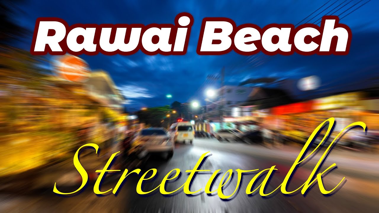Abendspaziergang 🚶‍♂️ am Rawai Beach – Authentische Eindrücke von Phuket (16. Januar 2025)