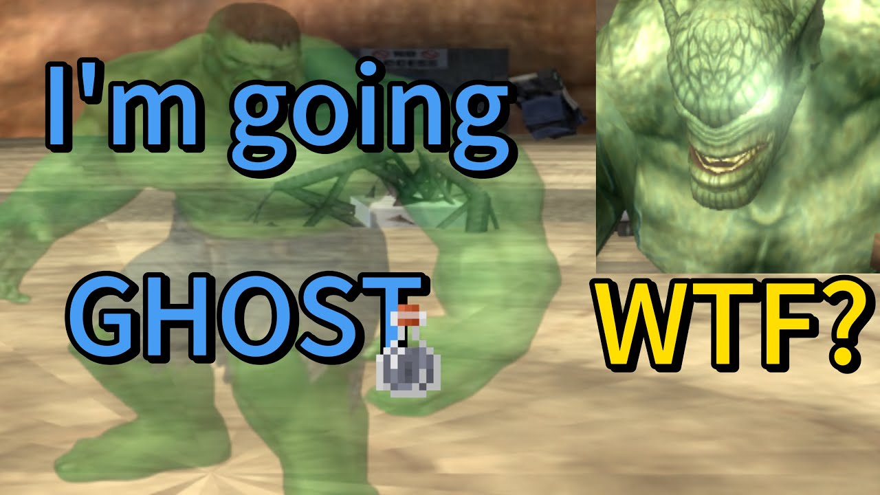 I Became INVISIBLE In Hulk Ultimate Destruction! 