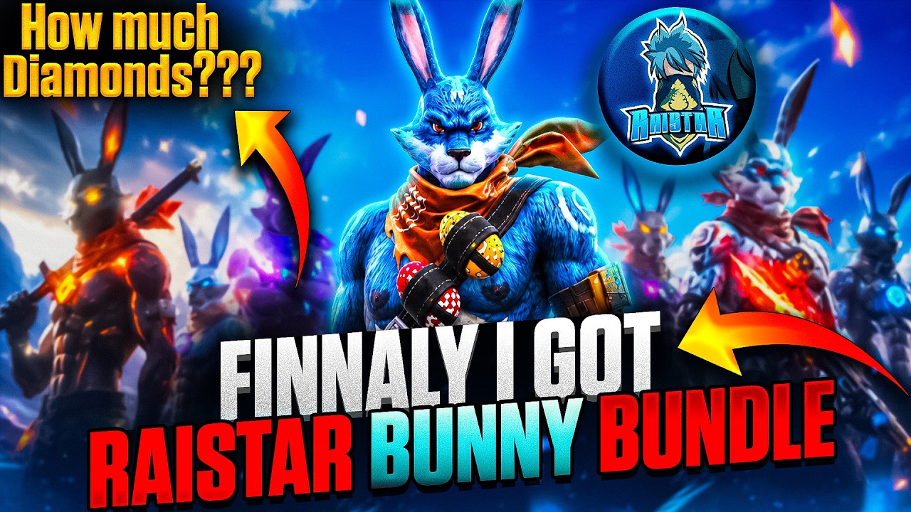 I GOT RAISTAR'S LEGENDARY BUNNY BUNDLE 😱 | TOTAL KITNE DIAMONDS LAGE 💎 | BUNNY RING EVENT SPIN
