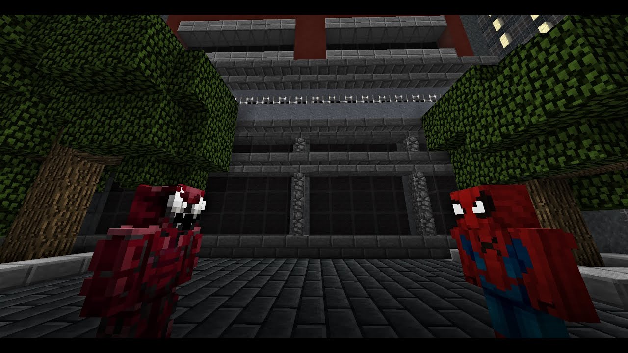 Carnage VS Spider-Man | Superhero Battle | Fisk's Superhero Mod