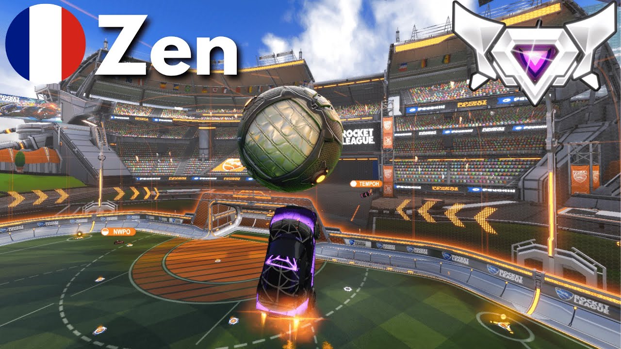 ZEN is UNREAL in Rocket League Ranked! 🧠🔥 (SSL 2V2)