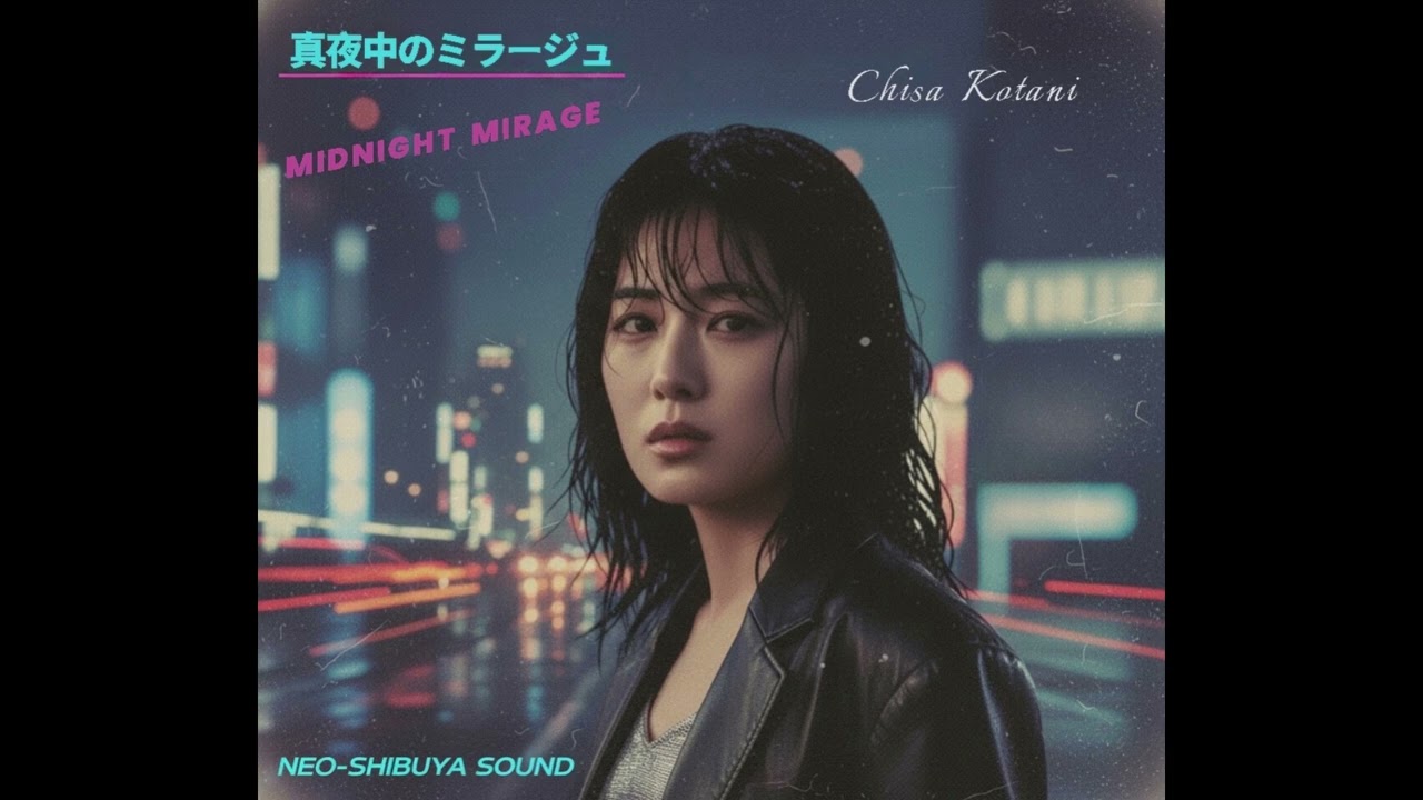 小谷ちさ「真夜中のミラージュ」/ 80年代シティポップ / メロウ