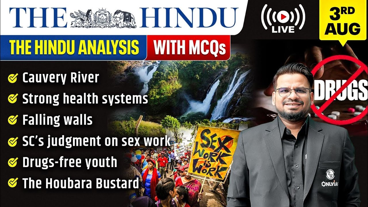 The Hindu Analysis | 3rd August 2026 | The Hindu Newspaper  - Practice Questions | Prashant Sir