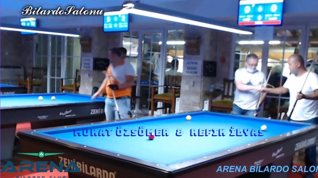 MURAT ÖZSÖMER  & REFİK İLYAS (ARENA BİLARDO 2020)