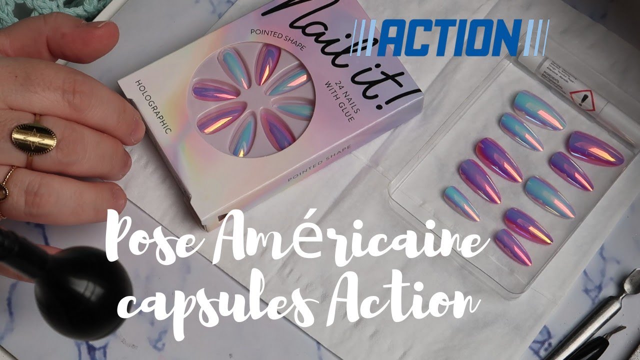 Pose Américaine avec les capsules Action