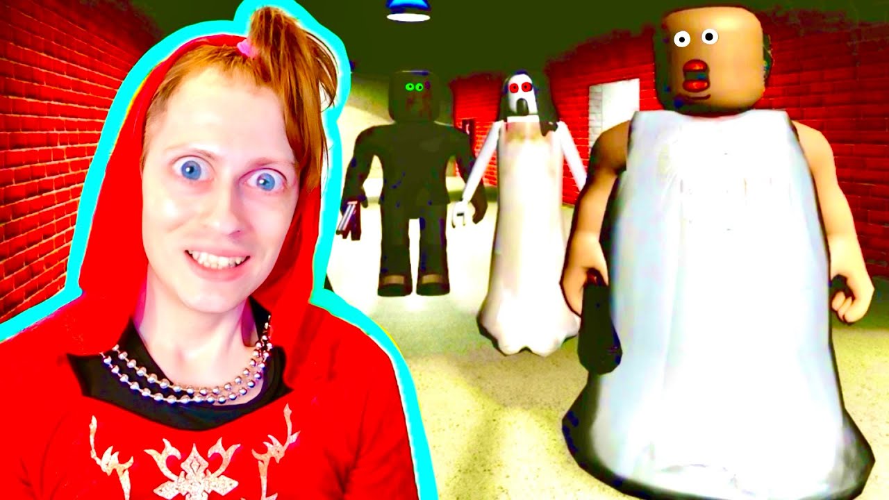GRANNY ROBLOX CHAPITRE 3 JE FAIS TOUTES LES SORTIES ! Nadège Candle