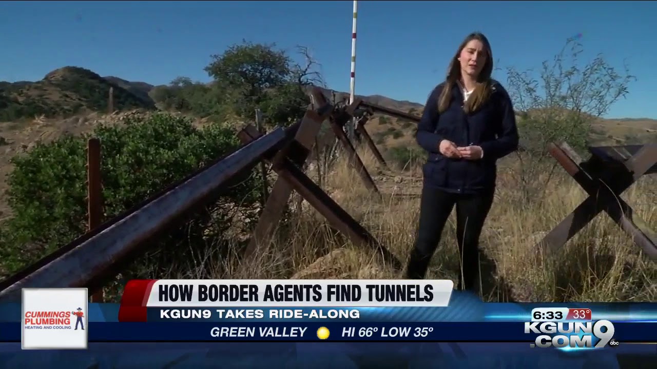 How border agents find tunnels