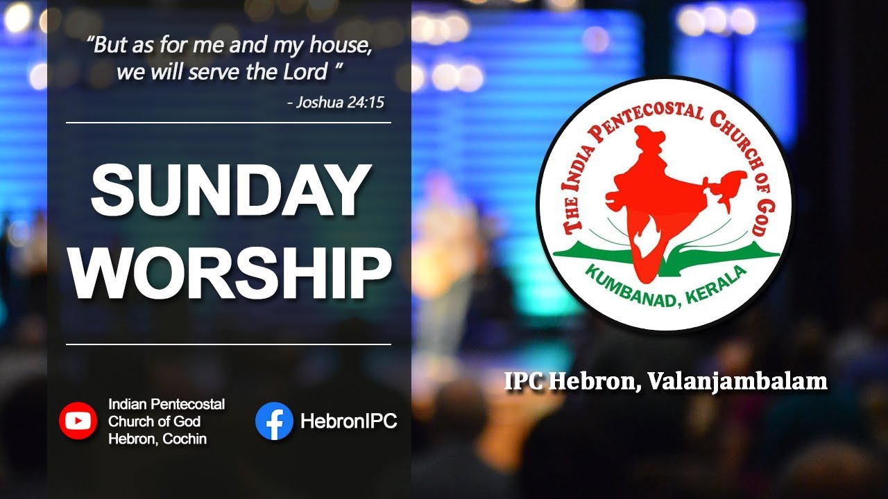 India Pentecostal Church of God Hebron, Cochin | Malayalam Worship | Sunday Service | Mar 08, 2026
