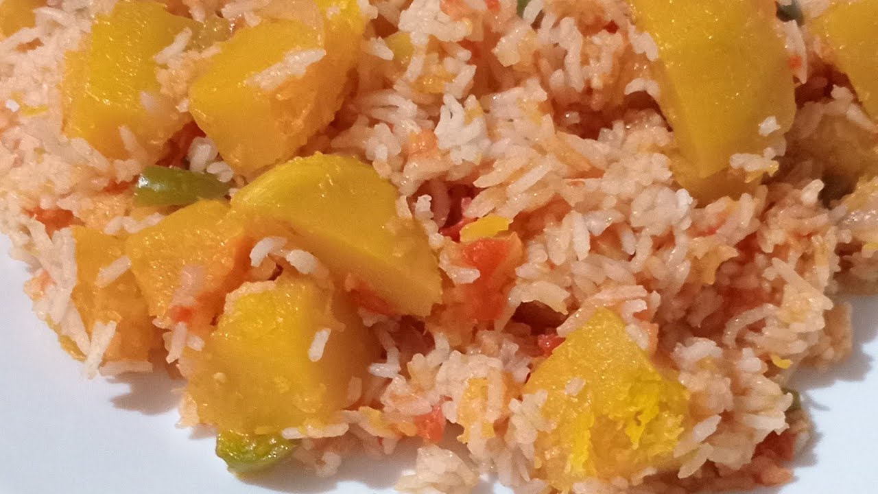 Super Easy and Delicious Pumpkin Rice Recipe://African best Pumpkin Recipe 