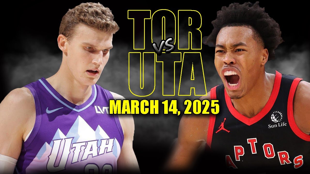 Utah Jazz vs Toronto Raptors Full Game Highlights - March 14, 2025 | NBA Regular Season