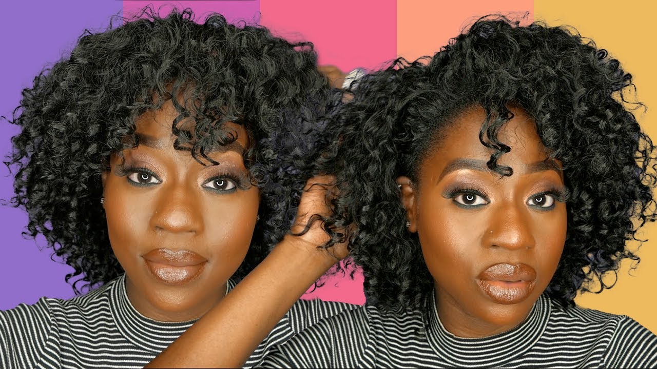Outre converti-cap Tropical Tendrils synthetic halfwig