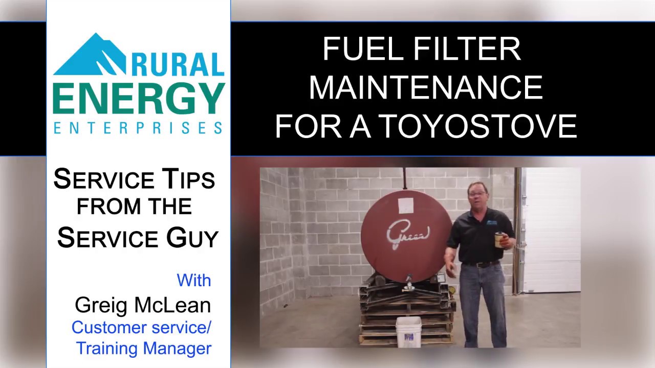 Using a Water Block Fuel Filter on Your Toyotomi Toyostove | Maintenance Guide