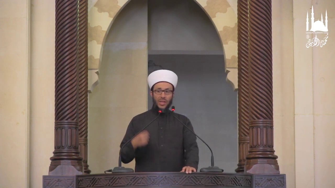 خطبة الجمعة بعنوان: 