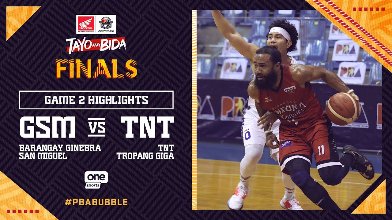 Highlights G2: Ginebra vs TNT | PBA Philippine Cup 2020 Finals