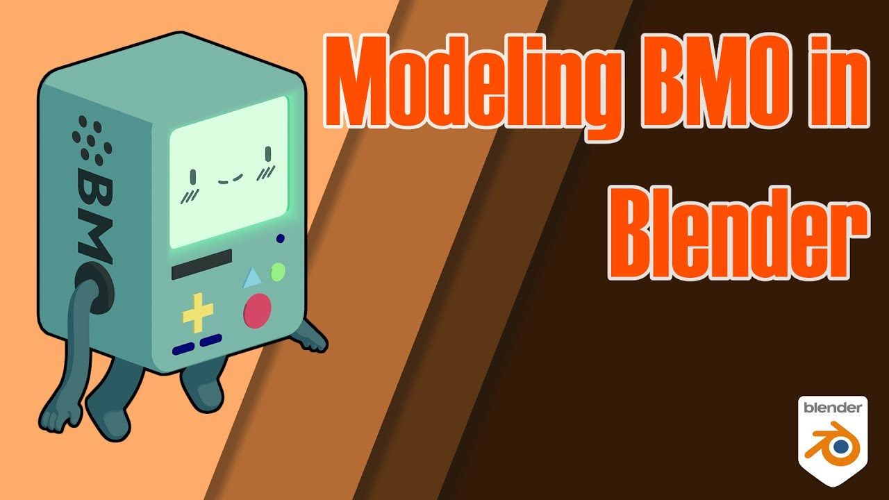 Modeling BMO in Blender 4.1
