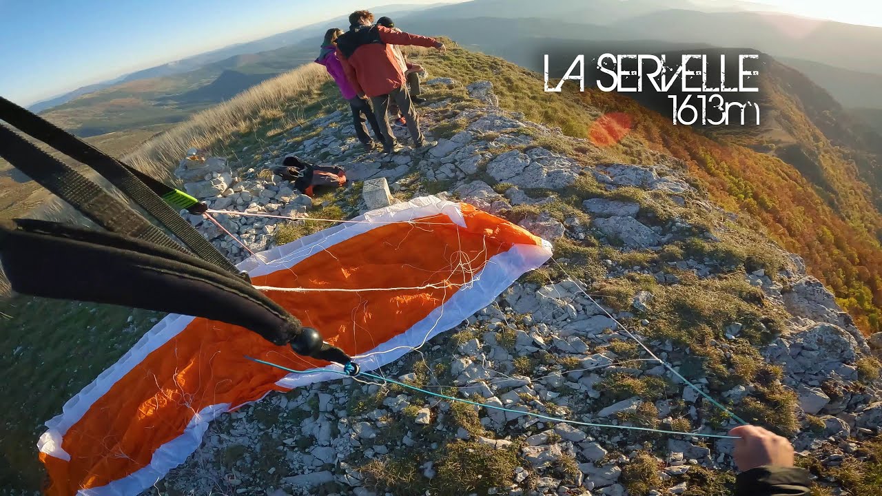 Speedflying - Montagne de la Servelle ( Diois )