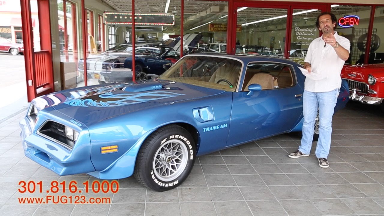 1978 Pontiac Trans Am for sale with test drive, driving sounds, and walk through video