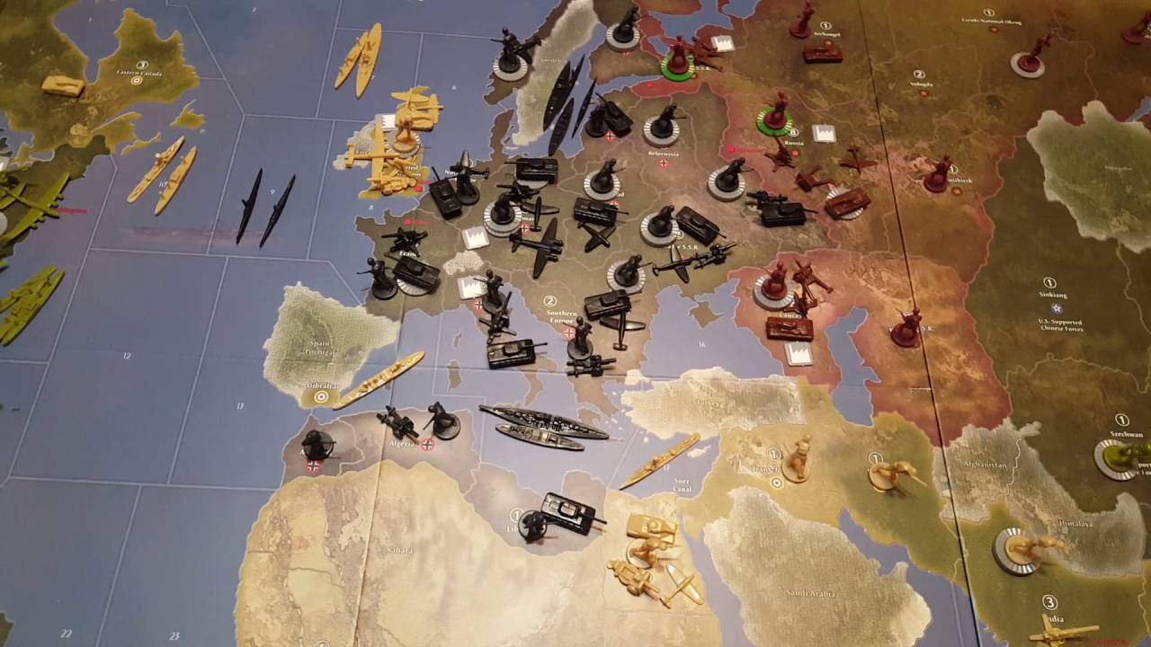 Axis and Allies 1942 Second Edition German Strategy