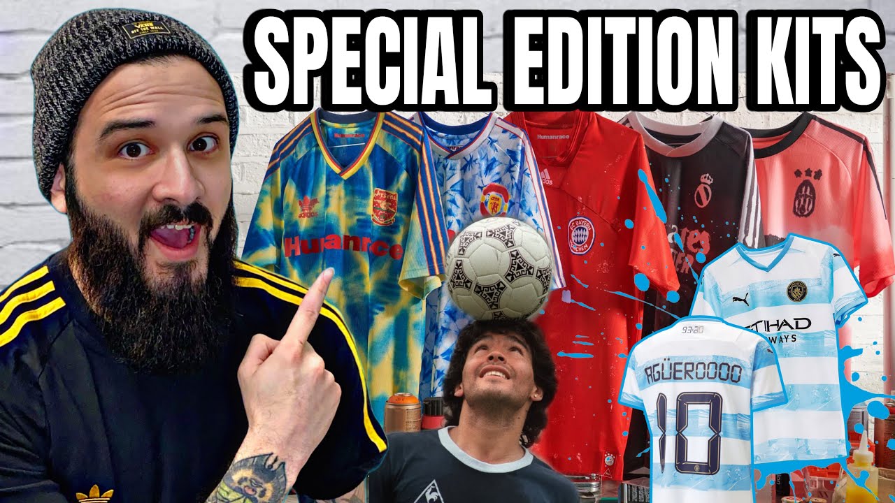 All My Special Edition Football Shirts In My Collection!