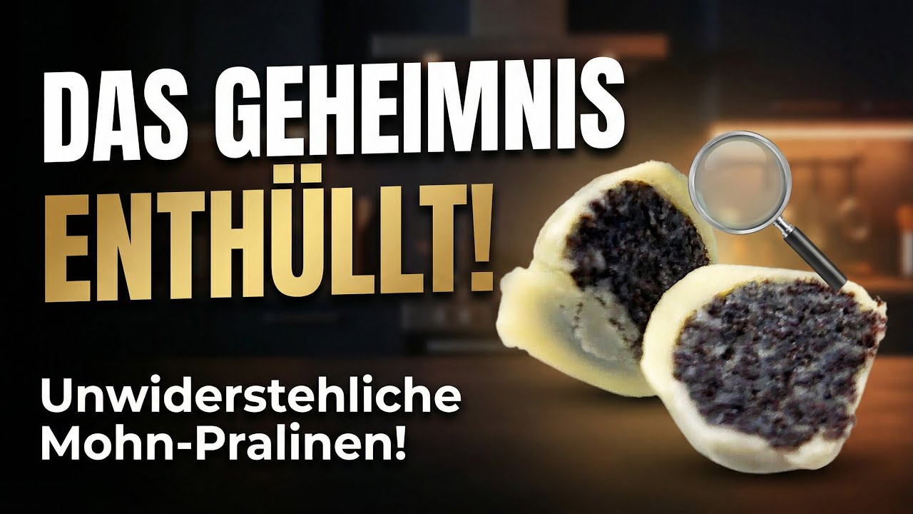 Mohnkugeln in Weiß & Dunkel – Die süße Überraschung!