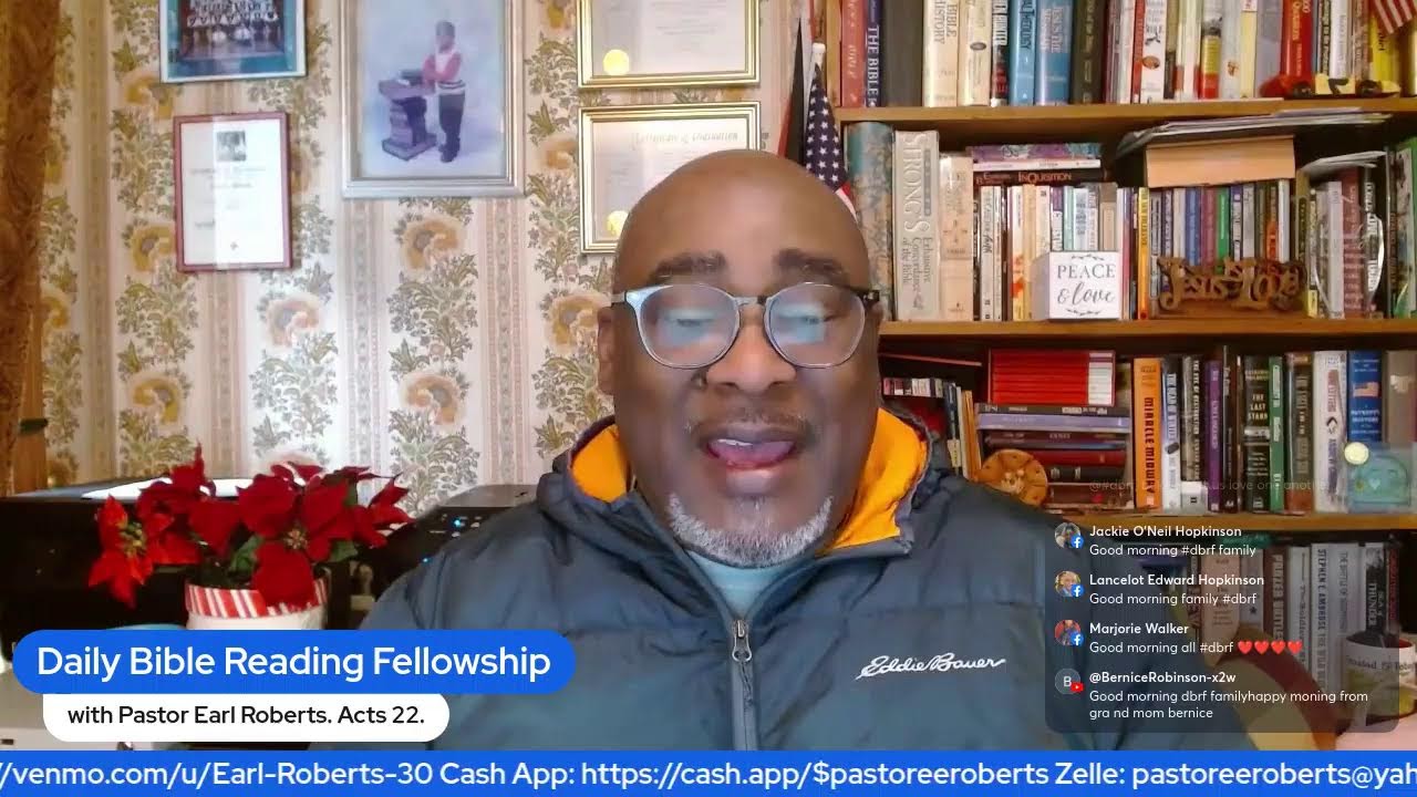 Daily Bible Reading Fellowship. Februrary 16, 2026. Acts 22.