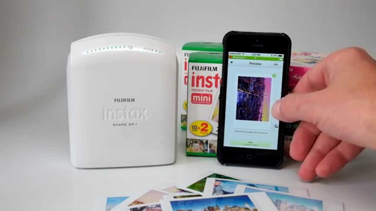 Fujifilm Instax Share Printer Demo