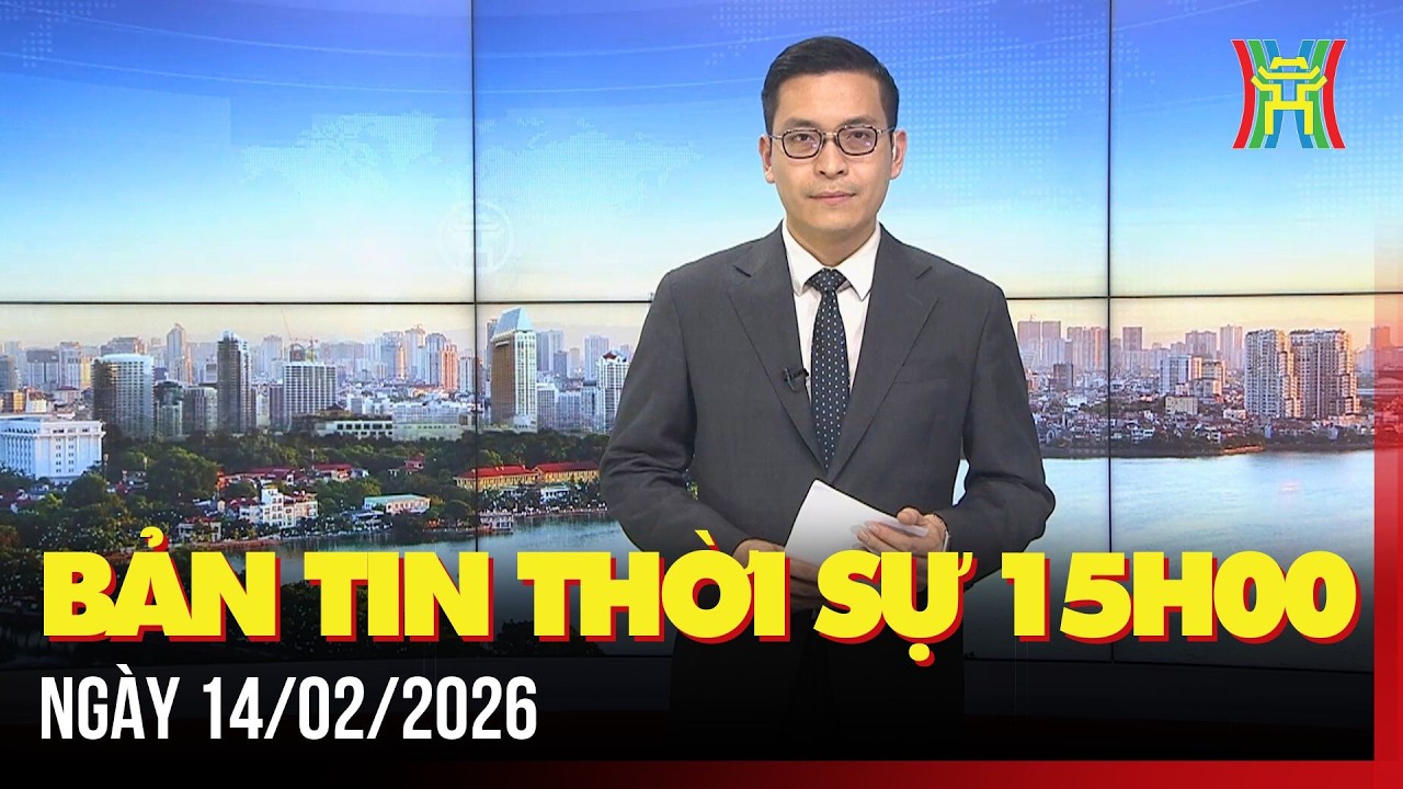 Thời sự Hà Nội 15h ngày 14/02/2026: Tách chỉ tiêu tuyển sinh theo trụ sở và phân hiệu,...