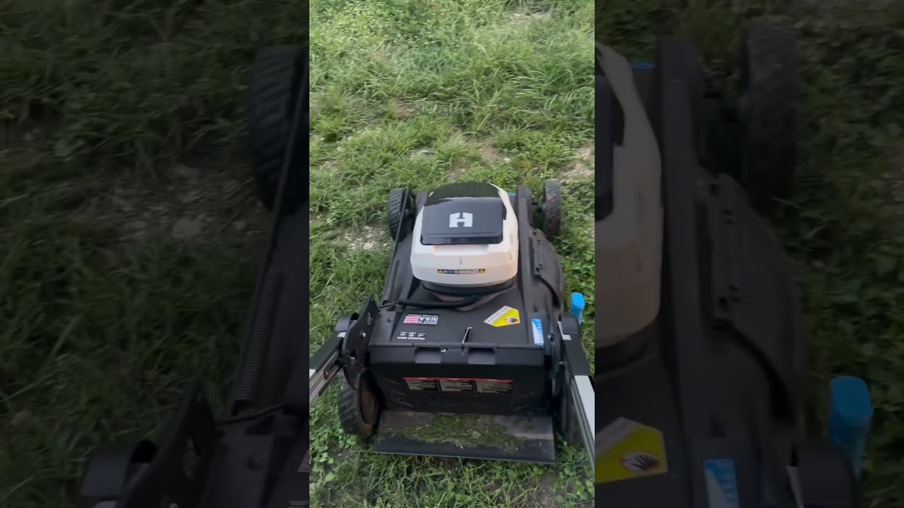 Hart 21 inch brushless dual six amp hour 40 V lawnmower